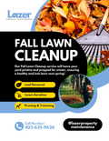 FALL LAWN CLEANUP